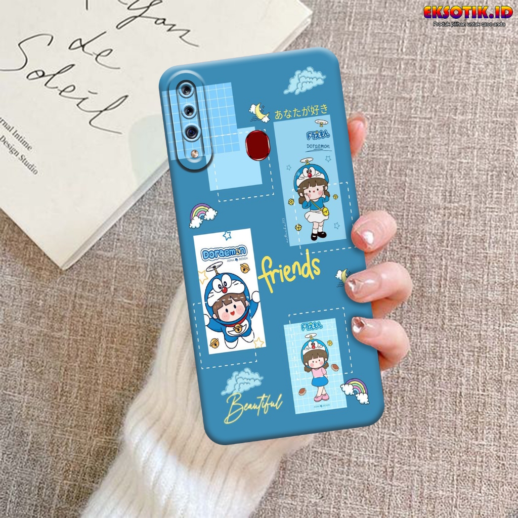 Case Samsung A20s - Casing Samsung A20s - Fashion Case - Silikon Samsung A20s  - Motif Keren Dan Luc