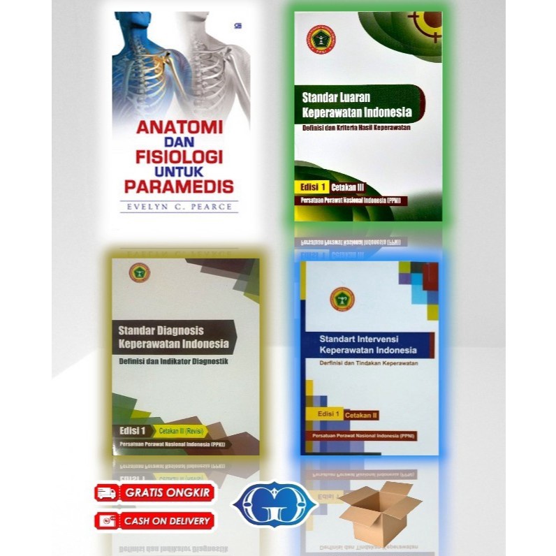 KODE T19T 4 Paket Buku Keperawatan 3S dan Anatomi Fisiologi