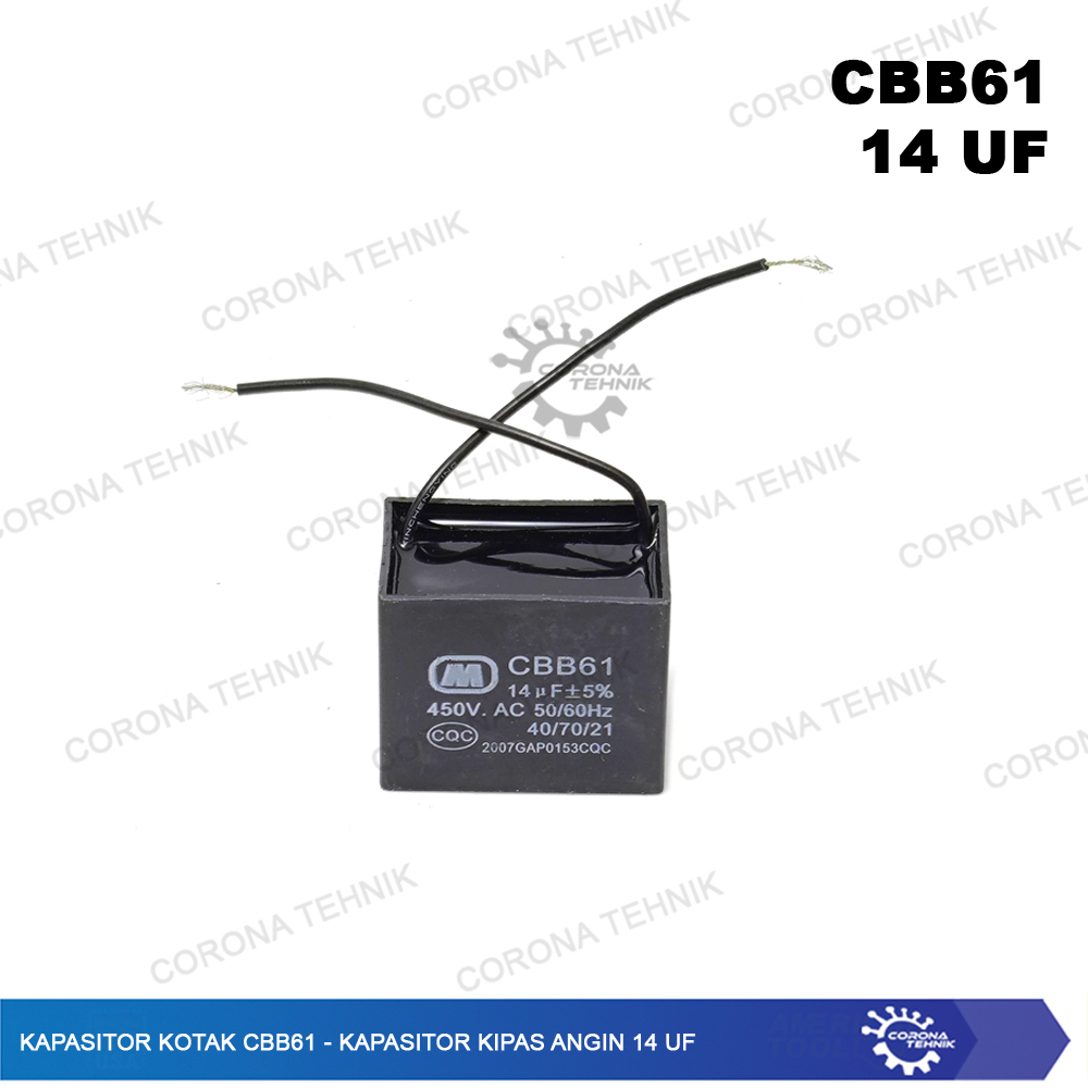 Kapasitor Kipas AC 14 uF