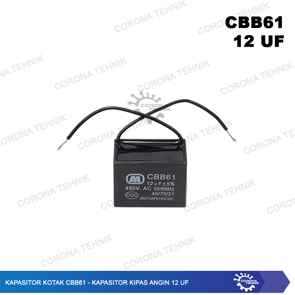 Kapasitor Kipas AC 12 uF