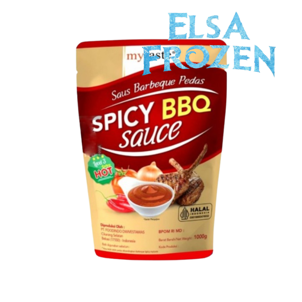 

MYTASTE SPICY BBQ SAUCE LEVEL 3 500GR