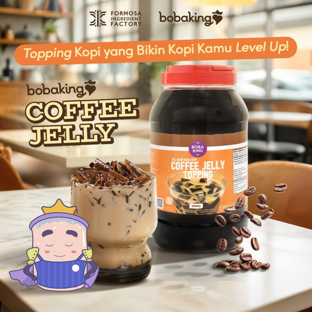 

Boba King - Topping Coffee Jelly