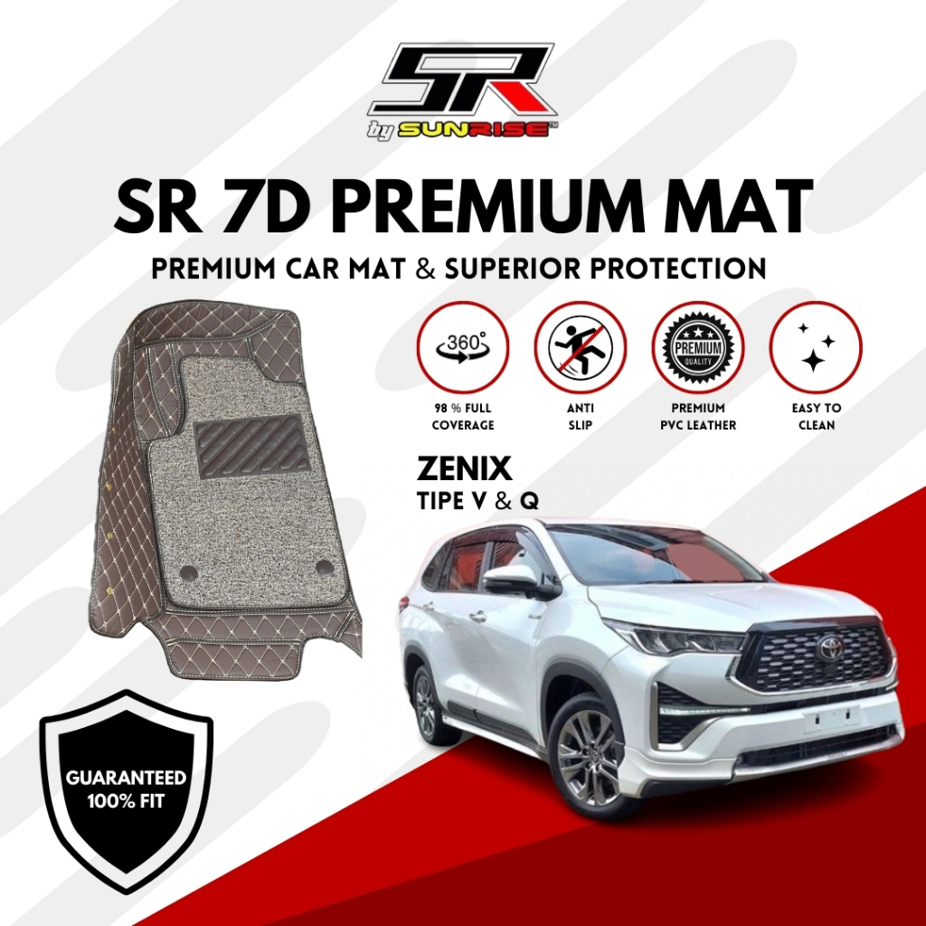 Karpet 7D Emboss Premium By SUNRISE Karpet 7D INNOVA ZENIX Karpet 7D ZENIX Karpet Combo Karpet Dasar