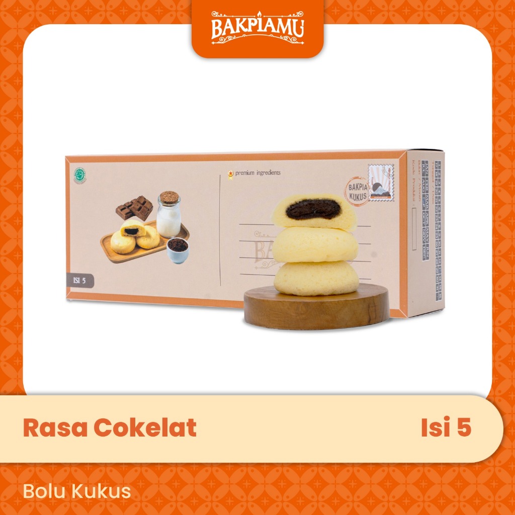 

BAKPIAMU BOLU KUKUS ISI 5 COKLAT