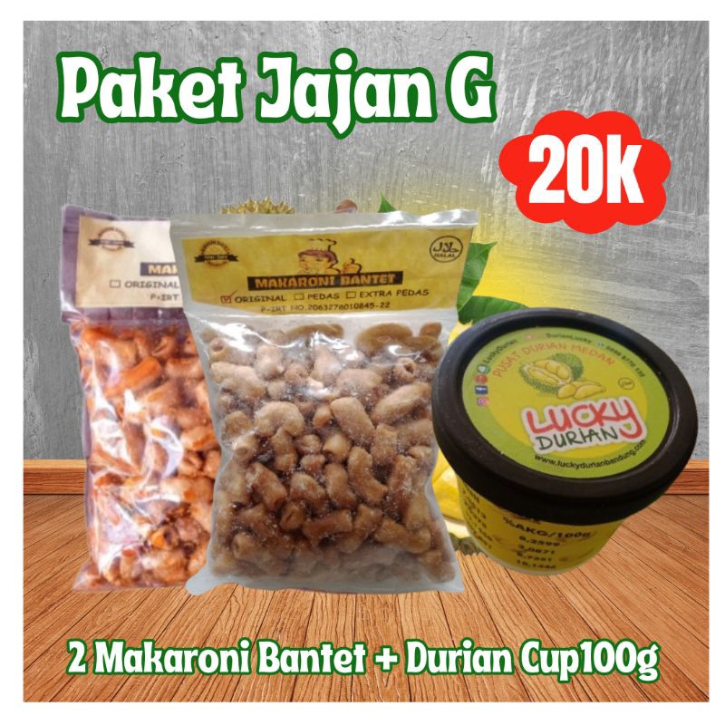 

Paket Hemat Jajan G
