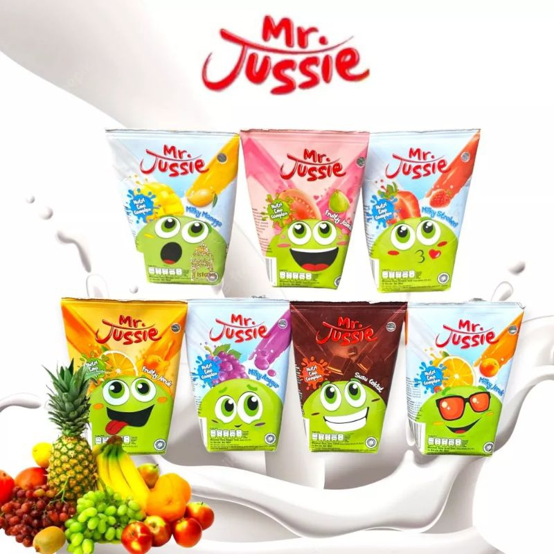 

MR JUSSIE Minuman Siap Minum Rasa Buah 90 ml