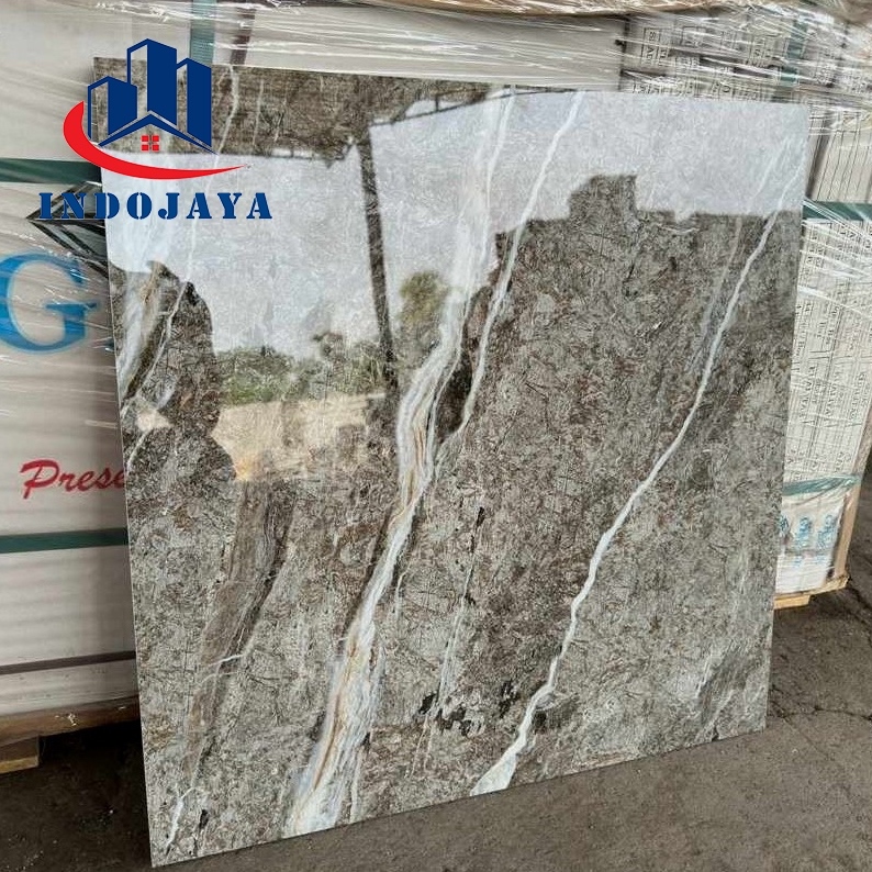 granit 60x60 motif marmer granite lantai dinding teras Dark grey