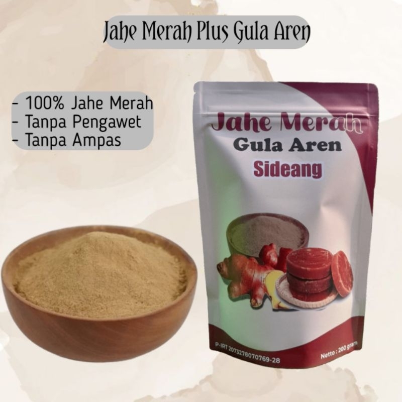 

Jahe Merah Gula Aren Minuman Herbal Alami