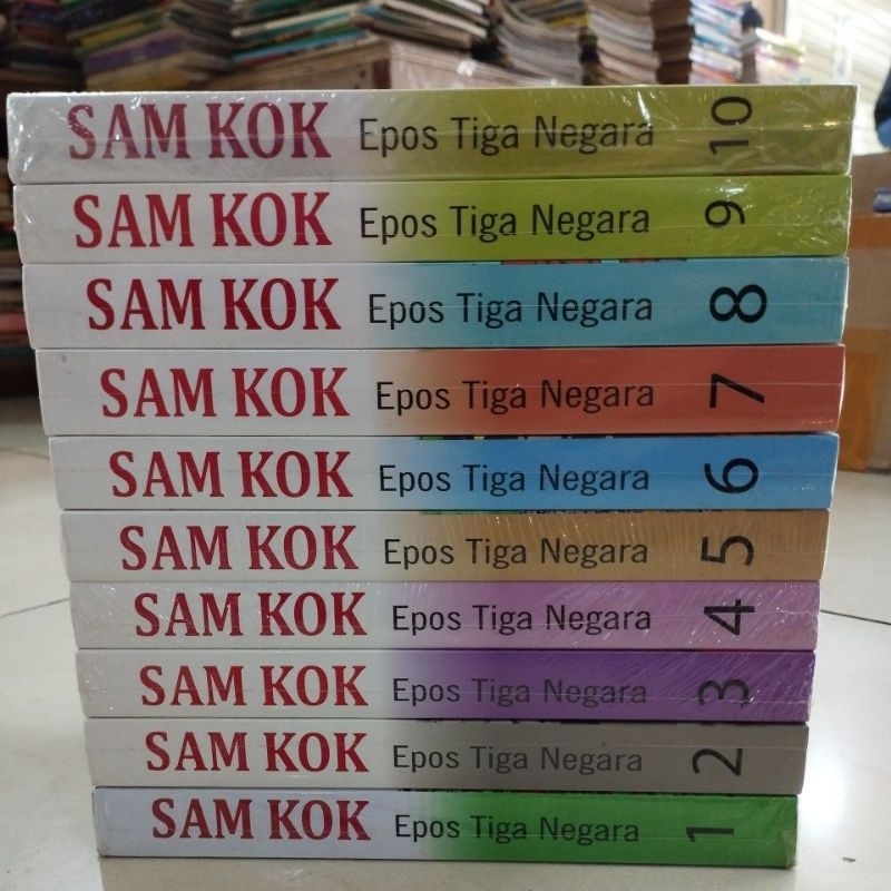 Buku Set Paket Sam Kok Epos Tiga Negara