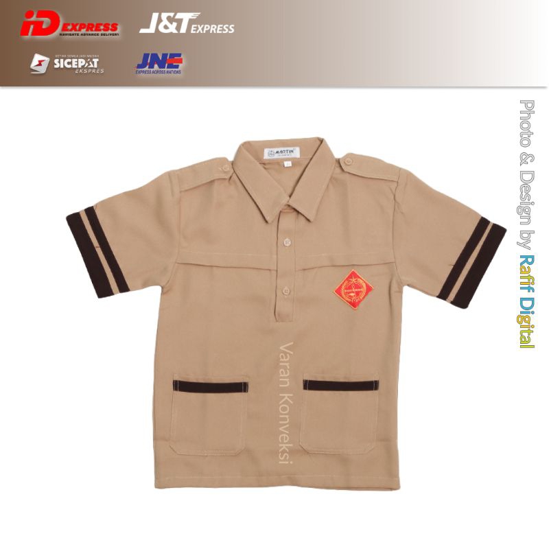 Baju Pramuka siaga bahan rapilo