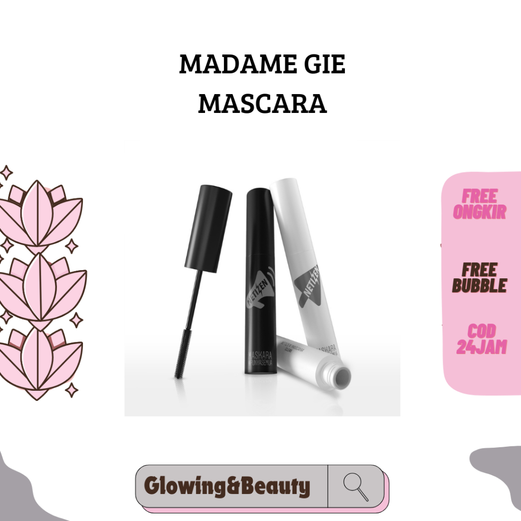 MADAME GIE WATERPROOF MASCARA NETIZEN | BLACK - CLEAR