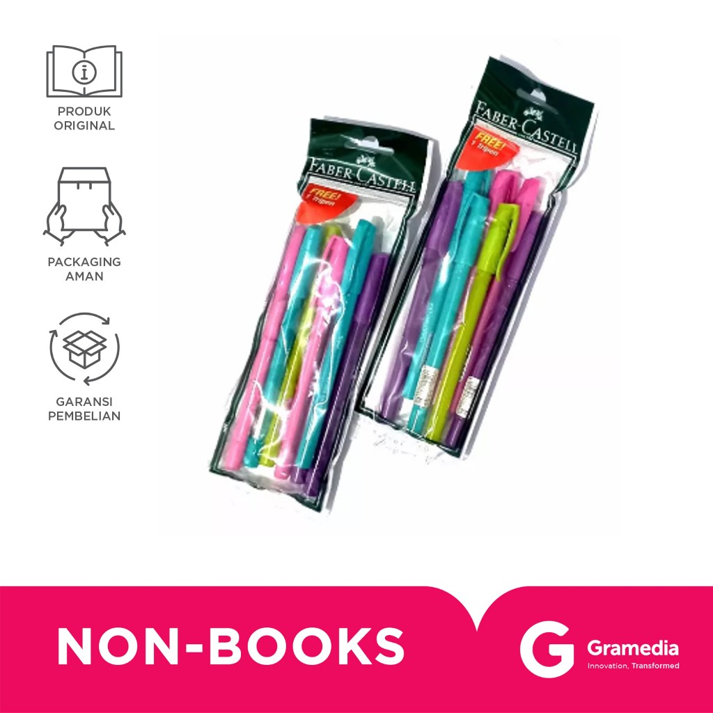 

GRAMEDIA KARAWACI - FABER TRIPEN SET 6 FREE 1 PCS