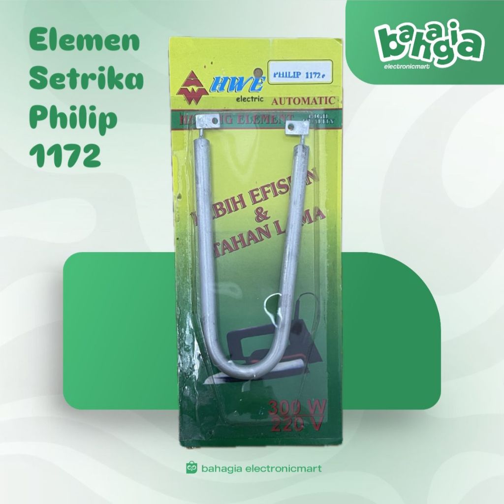 ELEMEN SETRIKA / GOSOKAN PHILIPS 1172