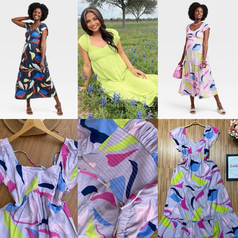 KODE H12S Sale Isabel Babydool Tired Maxi Dress Reject