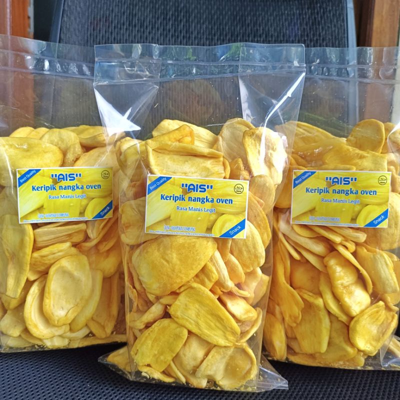 

Keripik Nangka Oven Grade Super Kemasan 250gram
