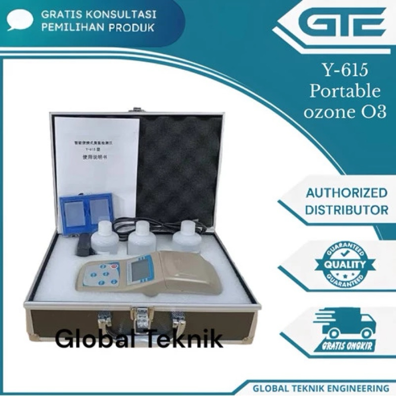 Y-615 Portable ozone O3 analyzer dissolved ozone meter water ozone