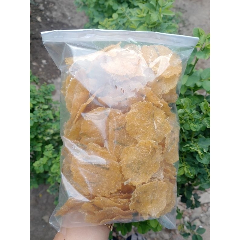 

1 kg Opak singkong mentah, samiler mentah.kecimpring mentah krupuk singkong mentah.