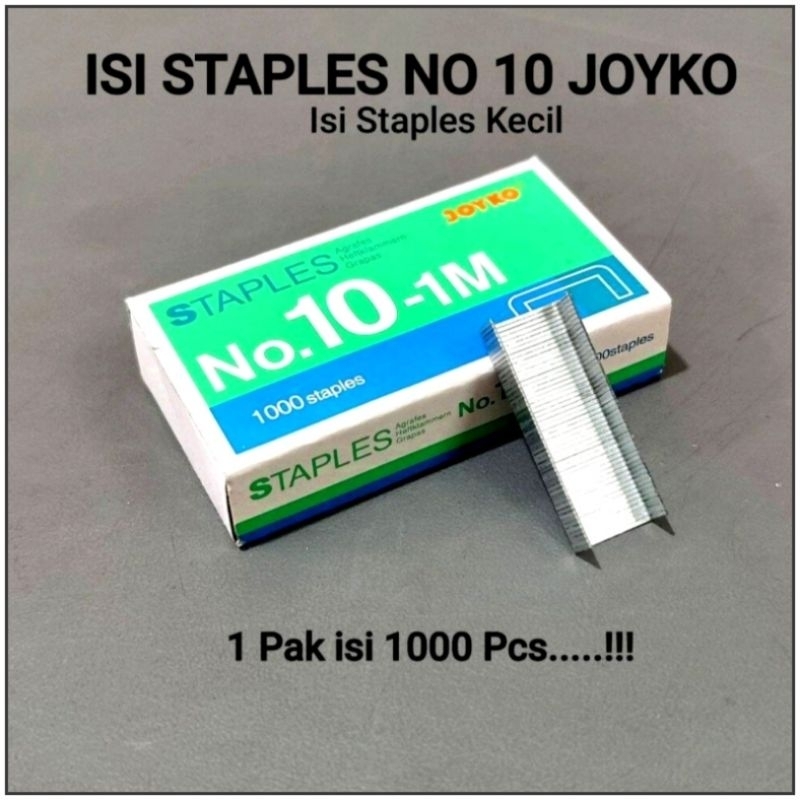 

Isi Staples Kecil Joyko No 10