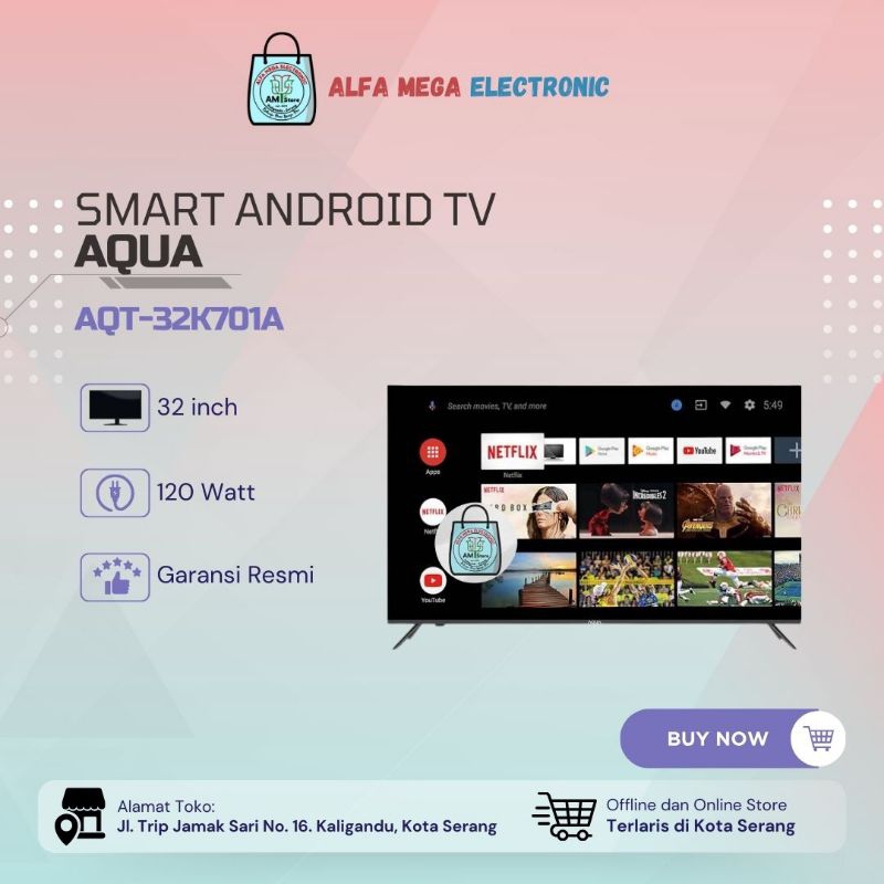 Aqua Smart Android TV AQT-32K701A