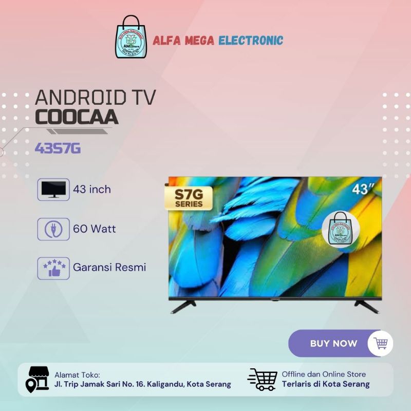 Coocaa Android TV 43S7G
