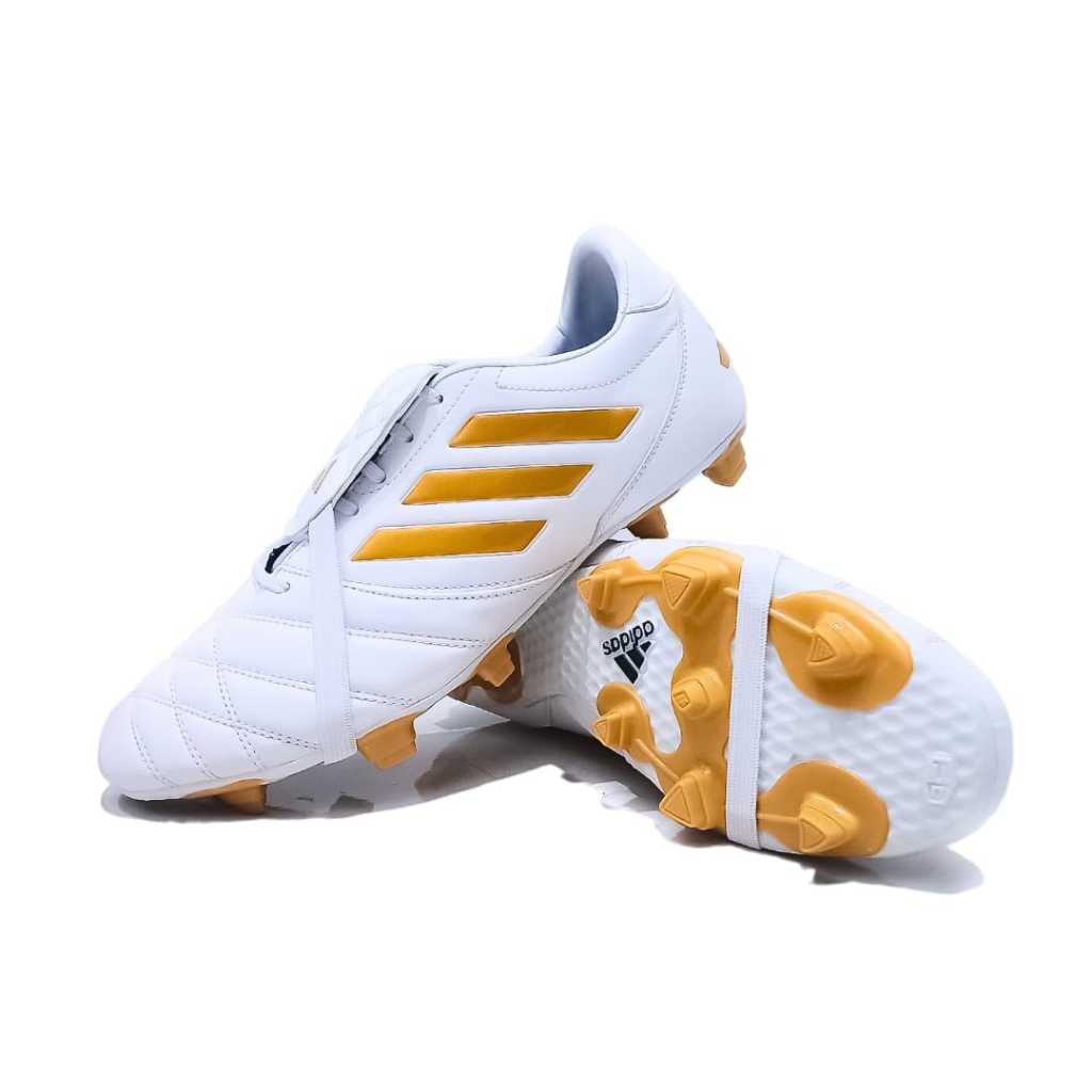 TOP PROMO SEPATU BOLA ADIDAS Football Boots Sepatu PRIA Adidas Copa Gloro White Gold Putih Emas