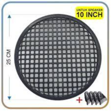 RAM SPEAKER 10''RAM PLASTIK TEBAL GRILL SPEAKER 10''