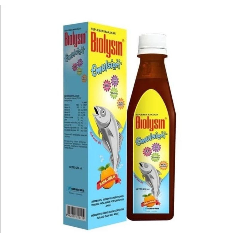 biolysin emulsion vitamin anak cerdas