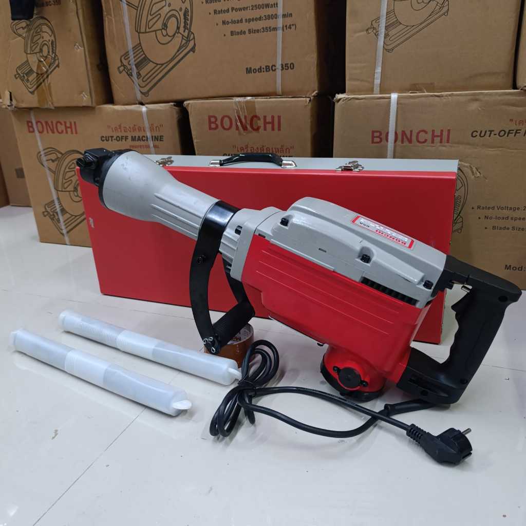 Mesin Jack Hammer BONCHI MOD-65A Bor Bobok Beton Aspal Ph65 Jalan Serbaguna