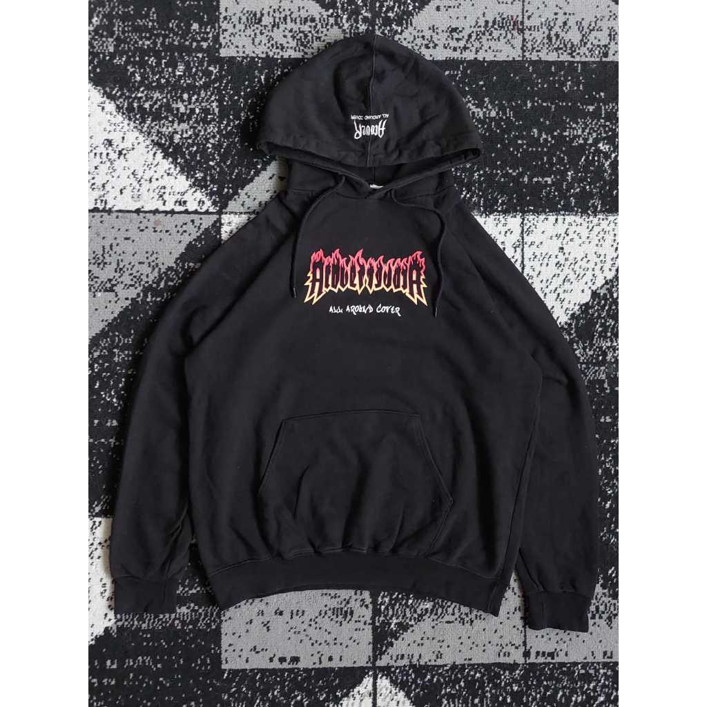 Hoodie black Acover