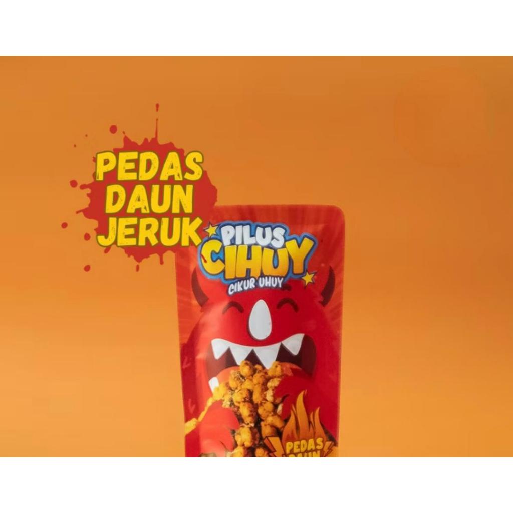 

Pilus Cihuy Pedas Daun Jeruk (50 gram) Cikur Uhuy Jajanan Viral Renyah Gurih Cemilan Kekinian