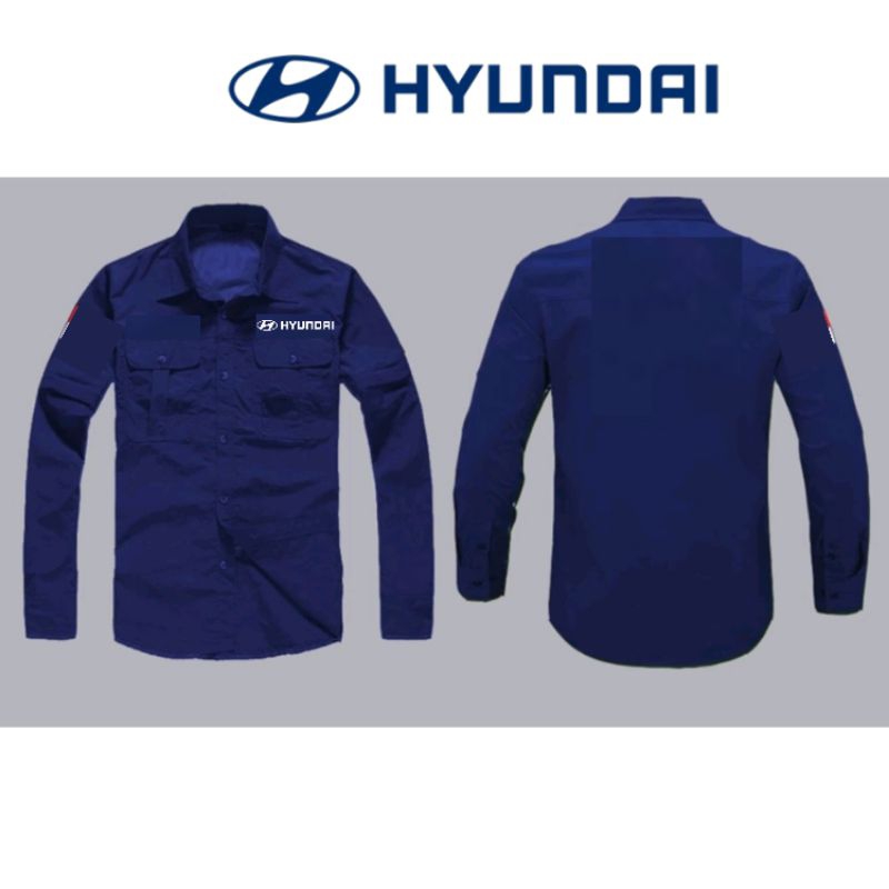 Kemeja HYUNDAI seragam HYUNDAI pdh HYUNDAI pdl HYUNDAI Tshirt HYUNDAI