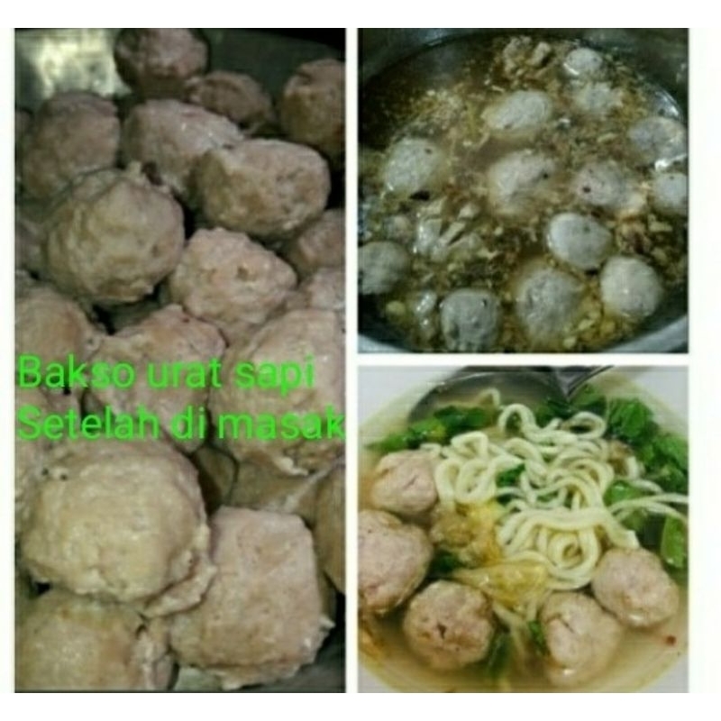 

pentol baso,baso sapi,home made, enak,sehat,ukuran mini isi 50 butir
