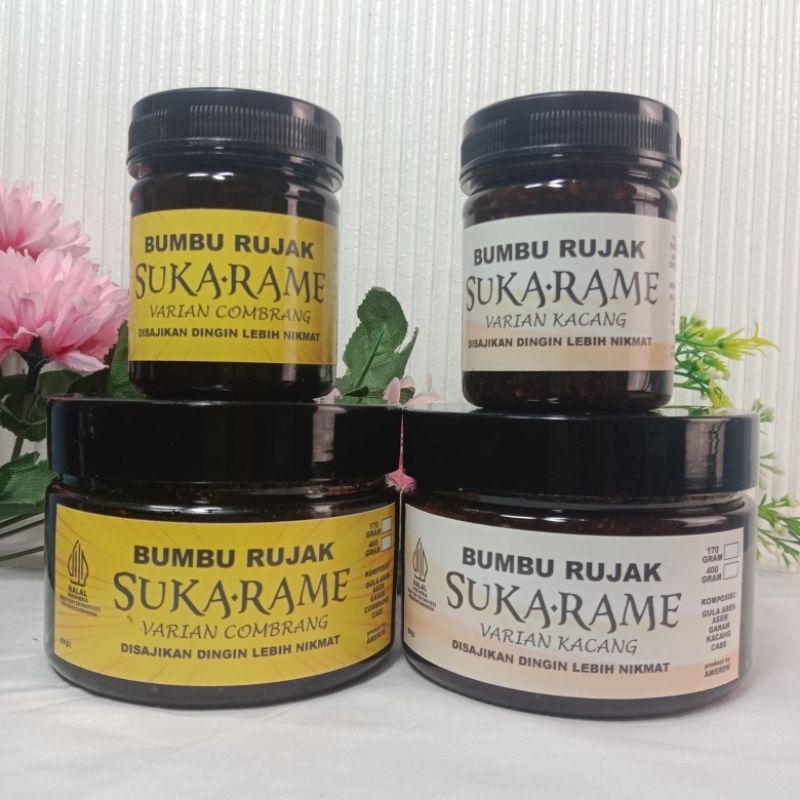 

BUMBU RUJAK SUKARAME varian combrang dan kacang