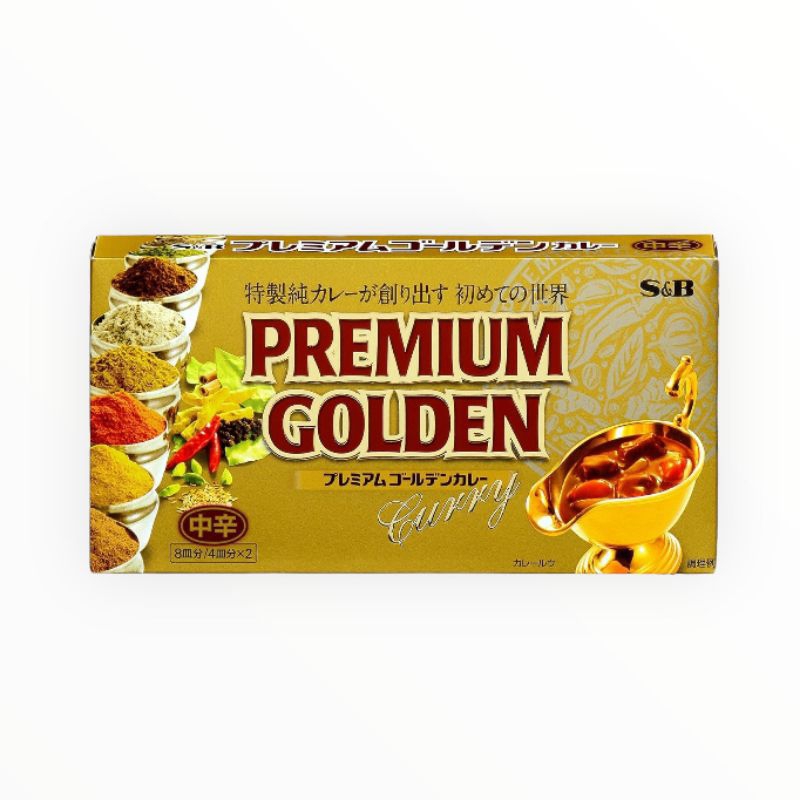 

S&B Premium Golden Curry (Medium Spicy) 160g Kari Jepang