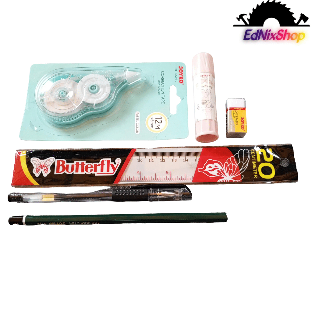 

1 Set Perlengkapan Alat Tulis Sekolah Alat Tulis Kantor