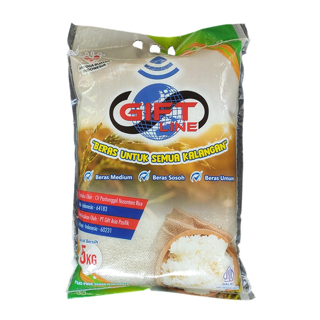 

Beras Giftline 5 Kg