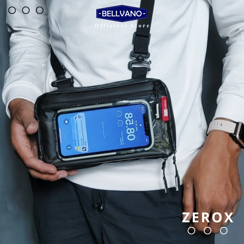 Hand bag Sling BagTas slempang clutch wash handbag waterproof premium anti air pria laki laki travel