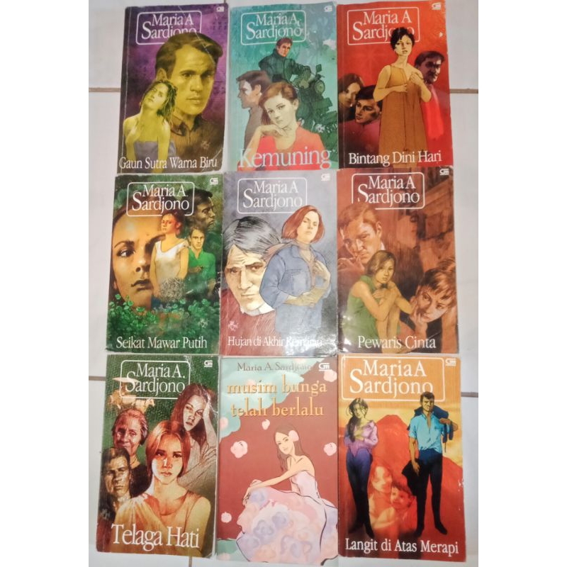 Novel MARIA A SARDJONO