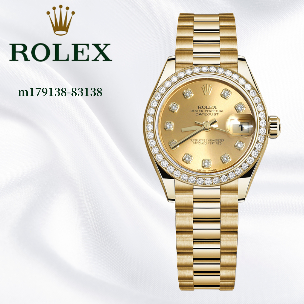 [100%Asli] Rolex Jam Tangan Wanita[COD] Datejust 179138-83138 26mm Automatic Otomatis Jam Tangan Mek