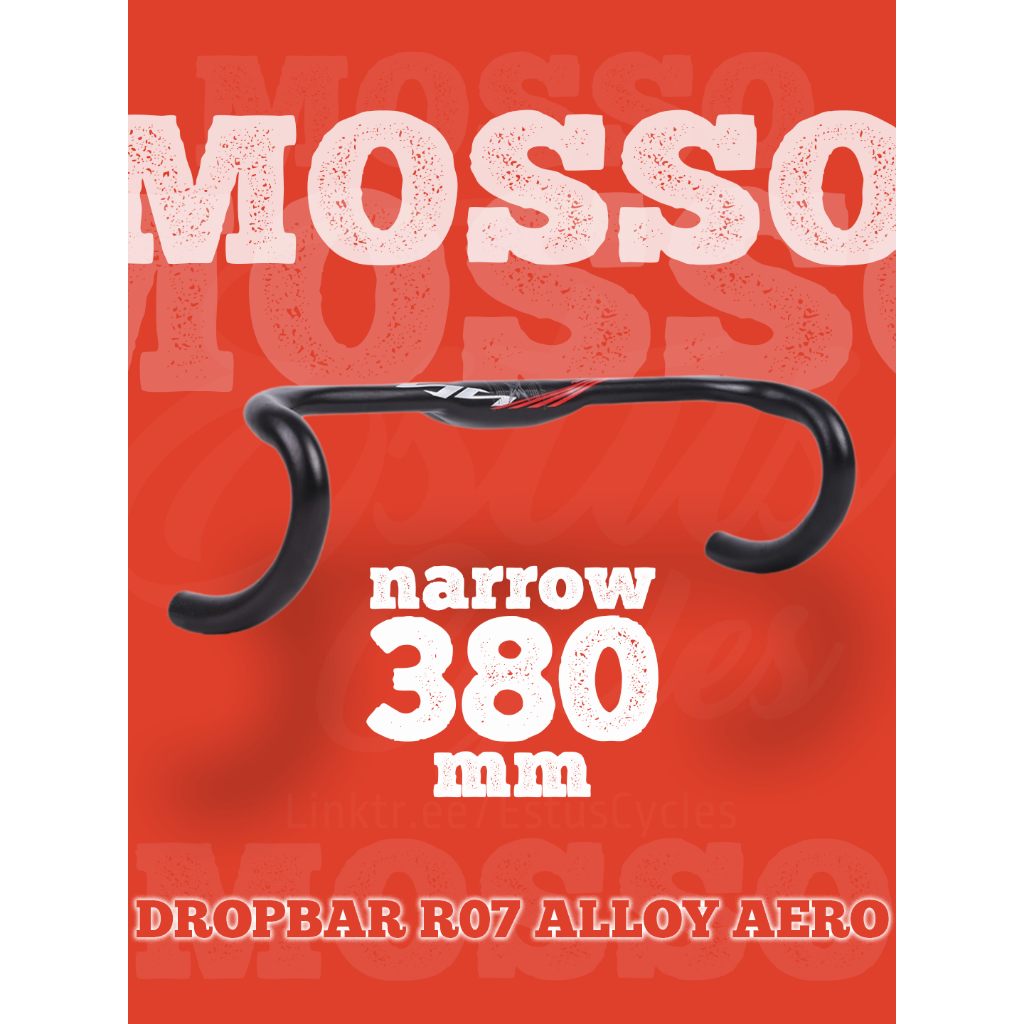Mosso R07 Aero Dropbar Alloy Drop Bar Handlebar Roadbike