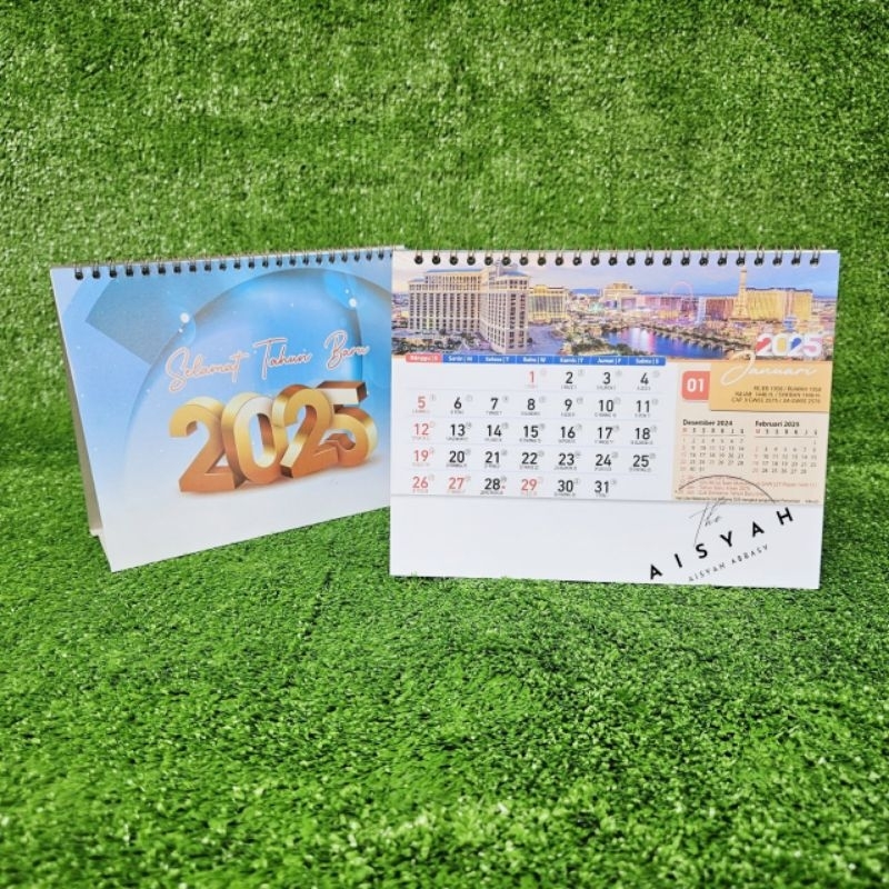 

Kalender Meja tahun 2025 km 03 kota dunia ukuran 21 x 16 cm (terima castume cetak merek)