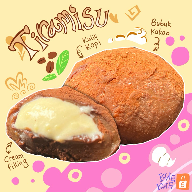 

TIRAMISU MOCHI - Freshly Homemade by KweKwe