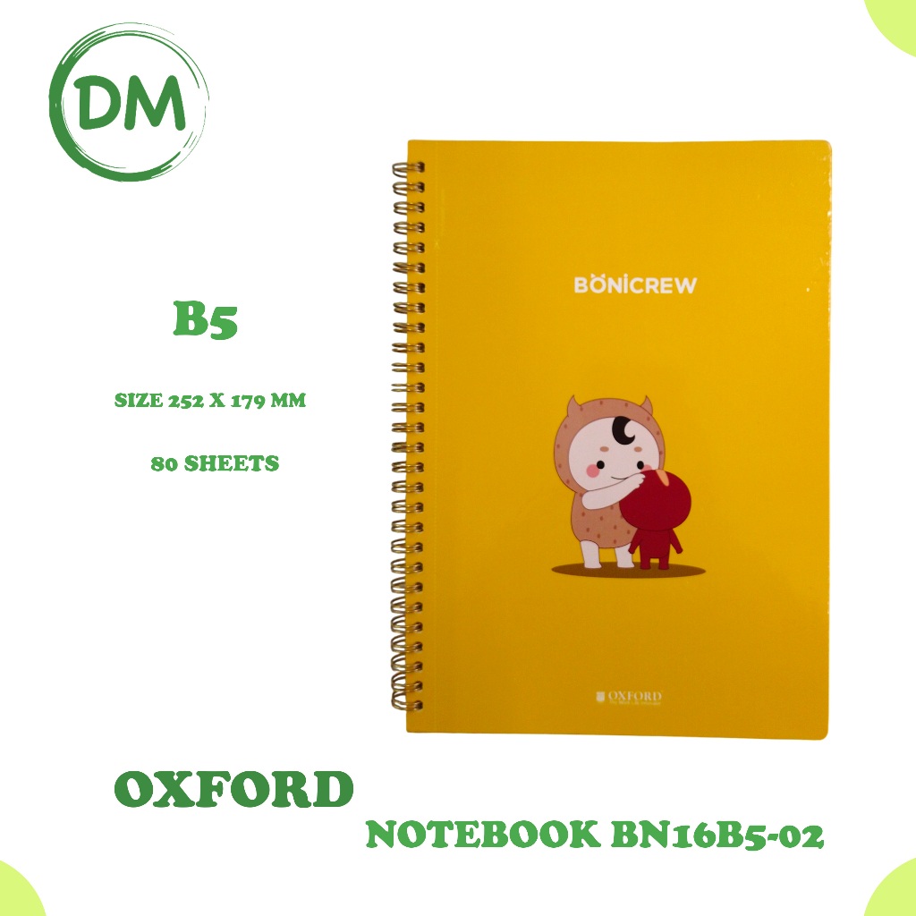 

BN16B5-02 Notebook Oxford Spiral