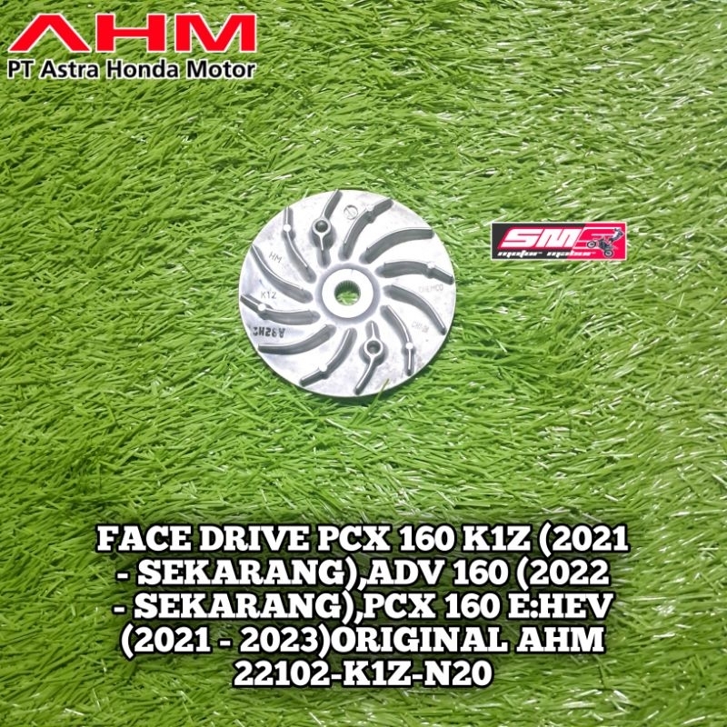 FACE DRIVE KIPAS RUMAH ROLLER PCX 160 K1Z (2021 - SEKARANG),ADV 160 (2022 - SEKARANG),PCX 160 E:HEV 