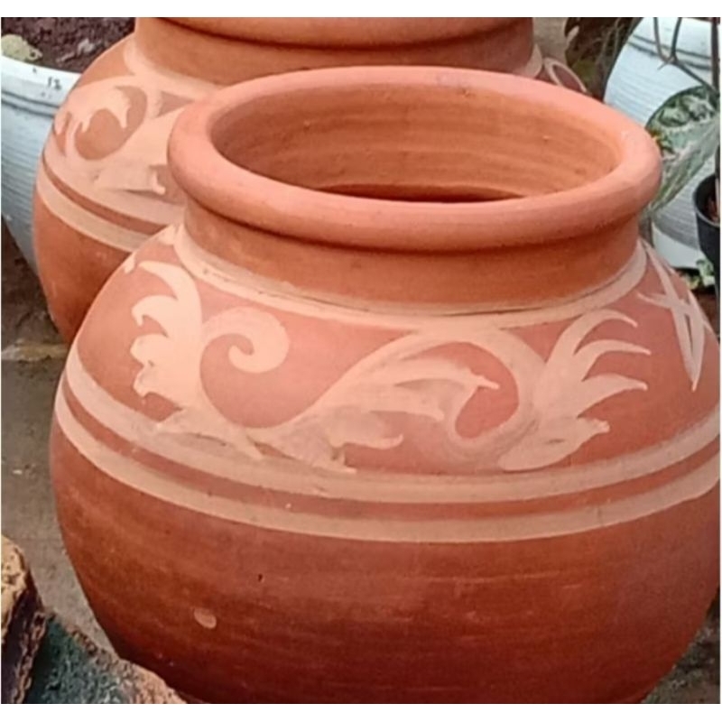 Gentong Tempat Beras Gentong Tanah Liat Tradisional