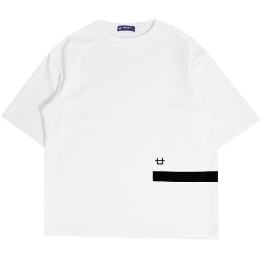 Kaos Oversize Pria Scuba Lux "1Lines Logo Belly" Putih MTJ51 Hitam MTJ60 Khaki MTJ42 Navy MTJ69