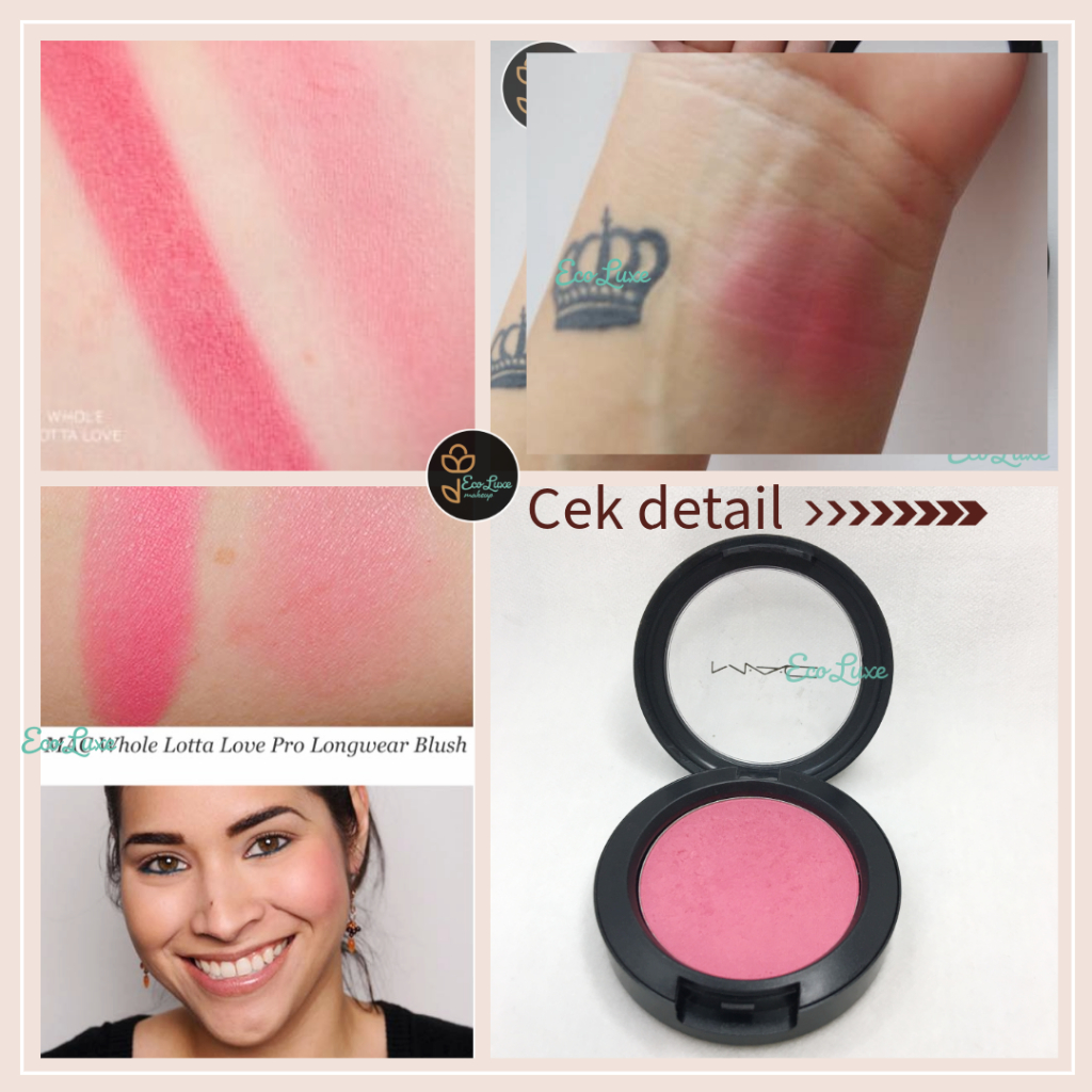 MAC Blush on MAC Pro Longwear Blush (Preloved MAC makeup not Melba)