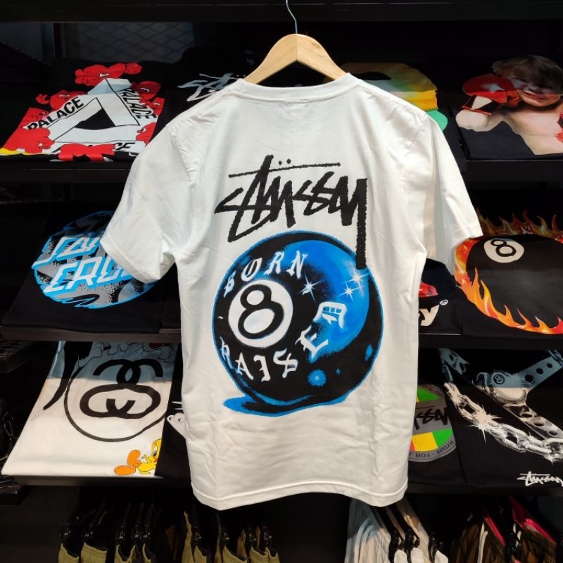 kaos stussy born x raised