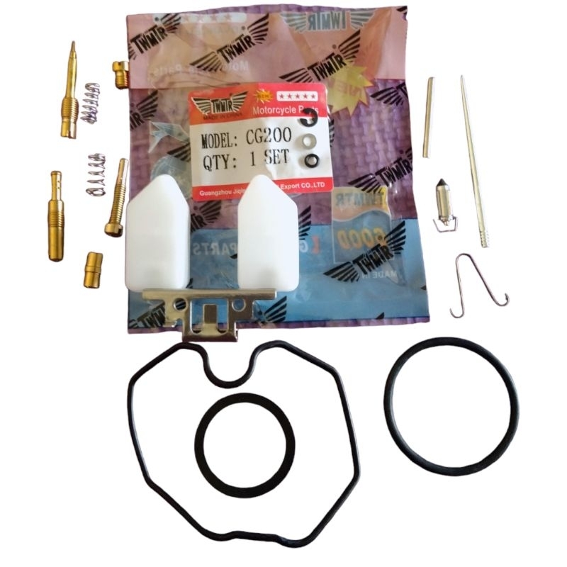 parkit karburator viar 200cc repair kit carburator pz30 - sparepart motor roda tiga-viar kaisar htm 