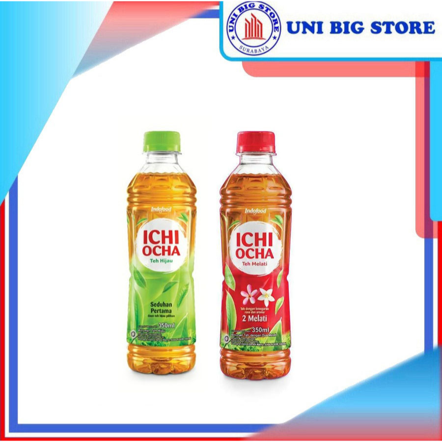 

Ichi Ocha Teh Hijau | Teh Melati 350 ml Botol